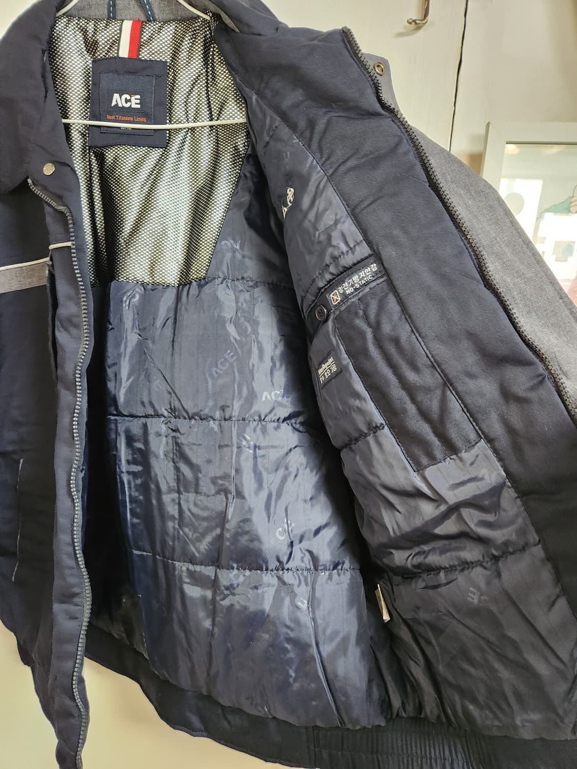 ACE 네이비 작업 점퍼 유니폼 점퍼 2XL 상품이미지4