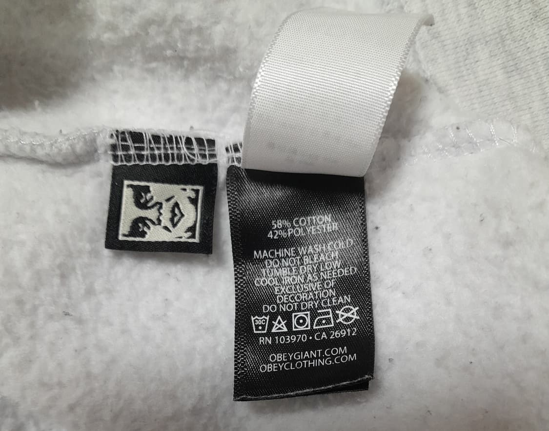 💥오베이 박스로고 후드 그레이 (XL) 
 상품이미지9