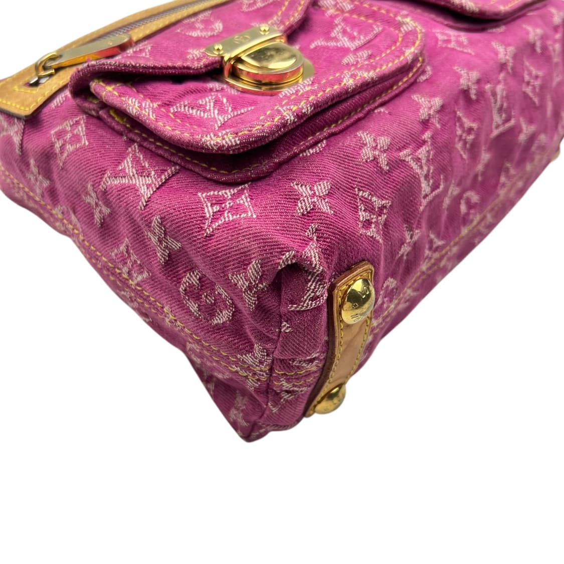 루이비통 모노그램 데님 핑크 배기백 상품이미지3