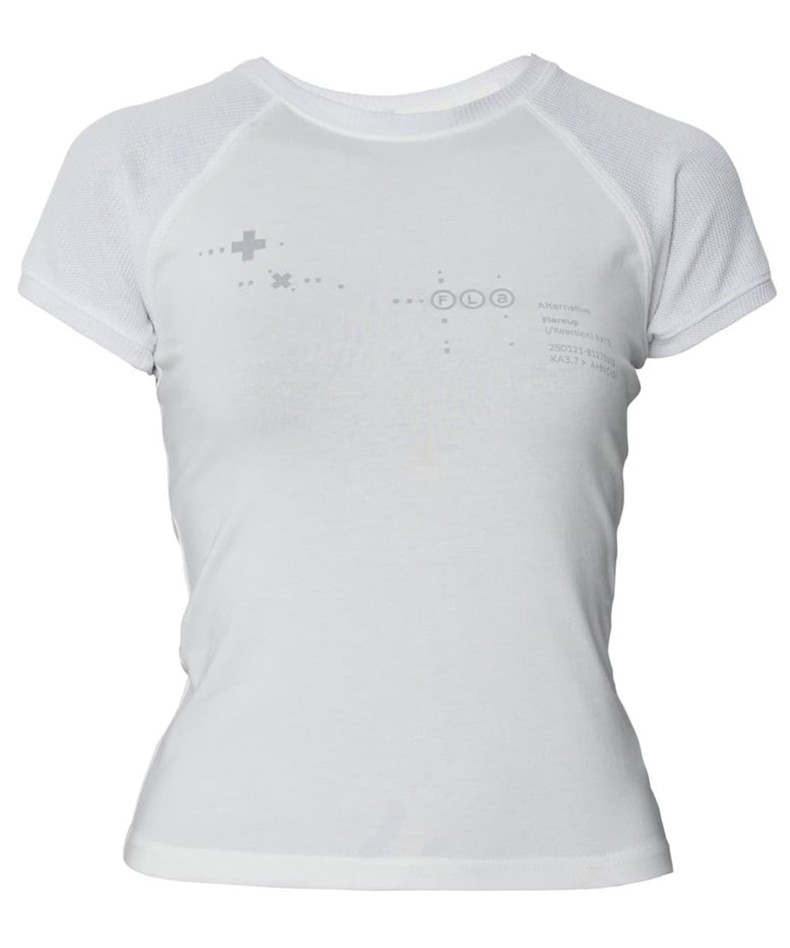 플레어업 Muta Waffle Raglan T-Shirt (White) 상품이미지2