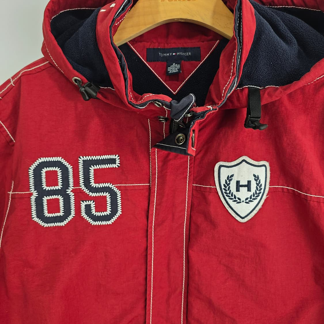 타미힐피거 Tommy Hilfiger 올드스쿨 H로고 자켓 M 상품이미지2