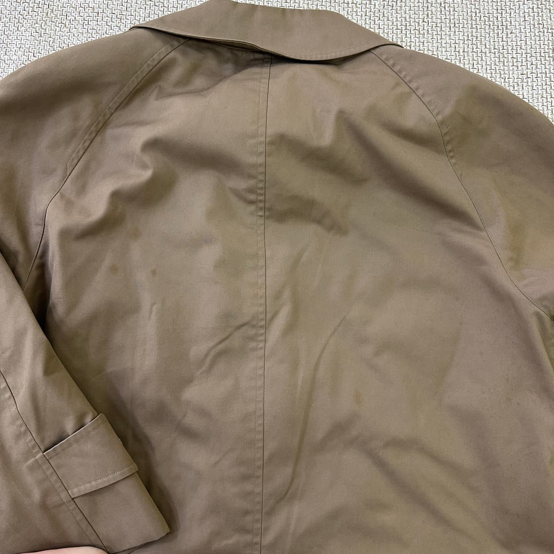 S 버버리 브라운 싱글 트렌치 코트 0326D 상품이미지5