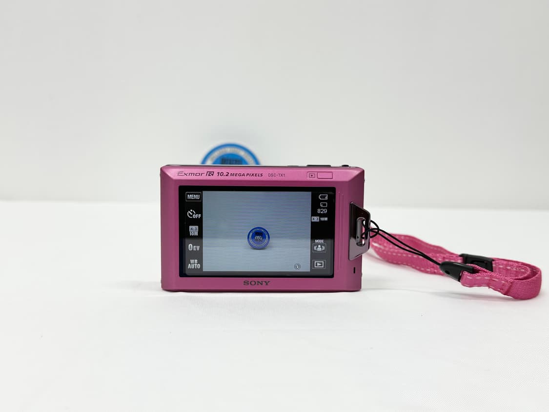 소니 빈티지 디카 사이버샷 DSC-TX1 핑크 민트급 상품이미지7