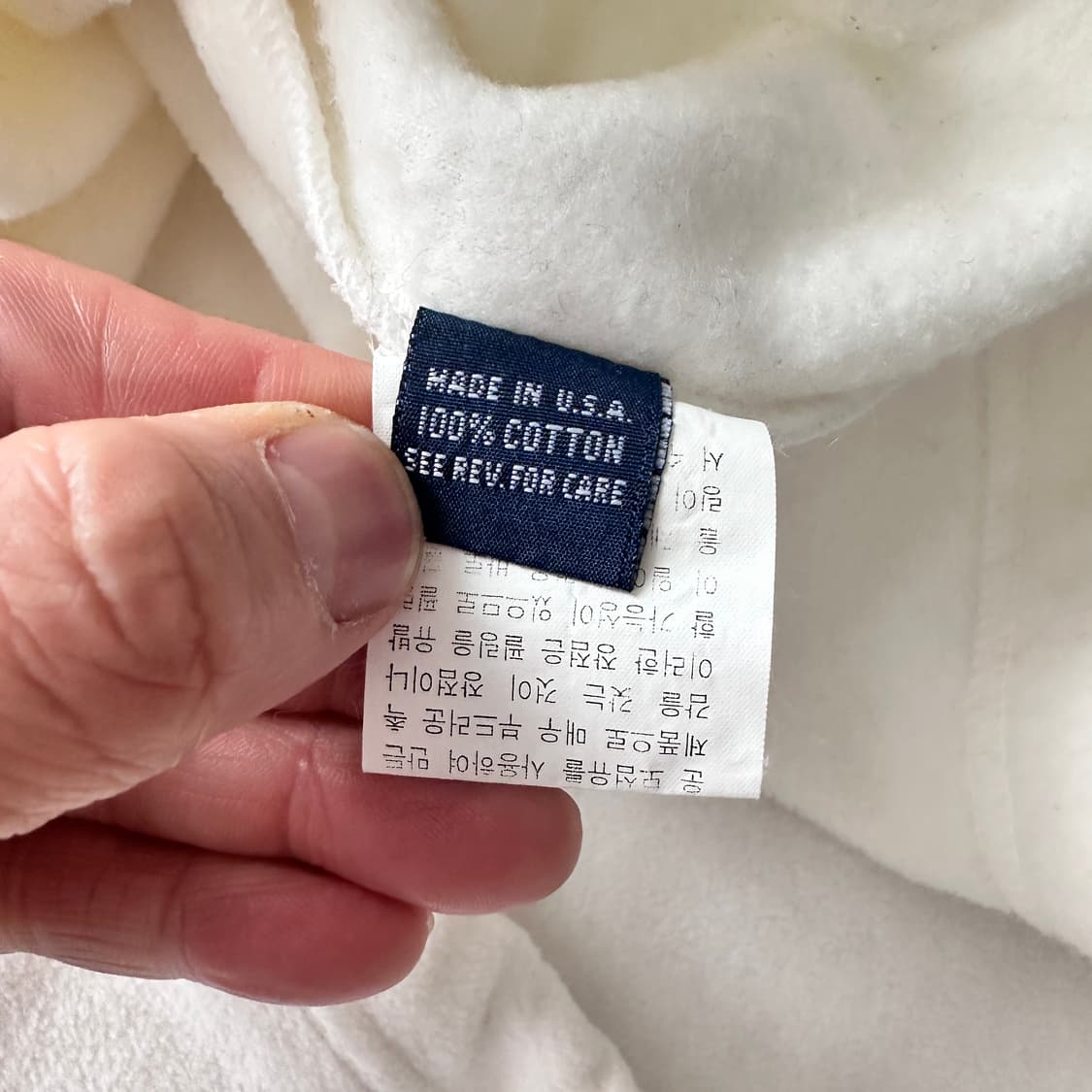 90s 폴로 스포츠 MADE IN USA 하프집업 플리스 아노락  상품이미지6