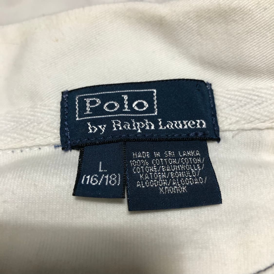폴로 랄프로렌 럭비티 티셔츠 상태굿  상품이미지4