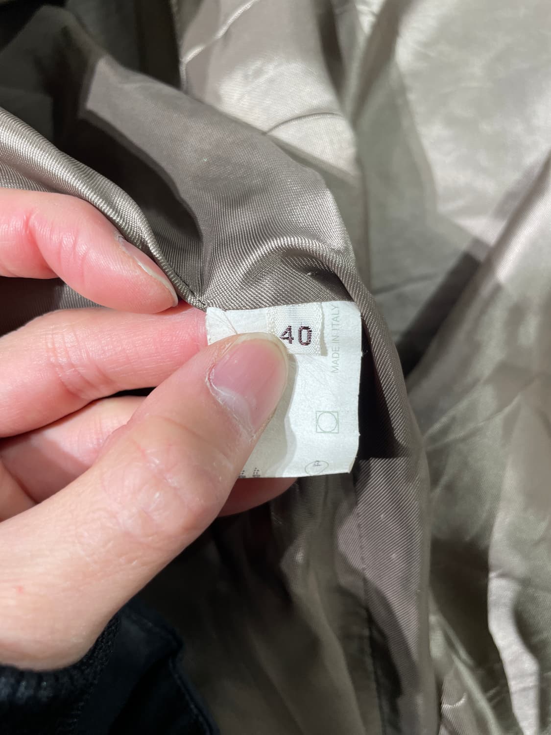 돌체 앤 가바나 패치워크 헤링본 울 숏 코트 상품이미지6