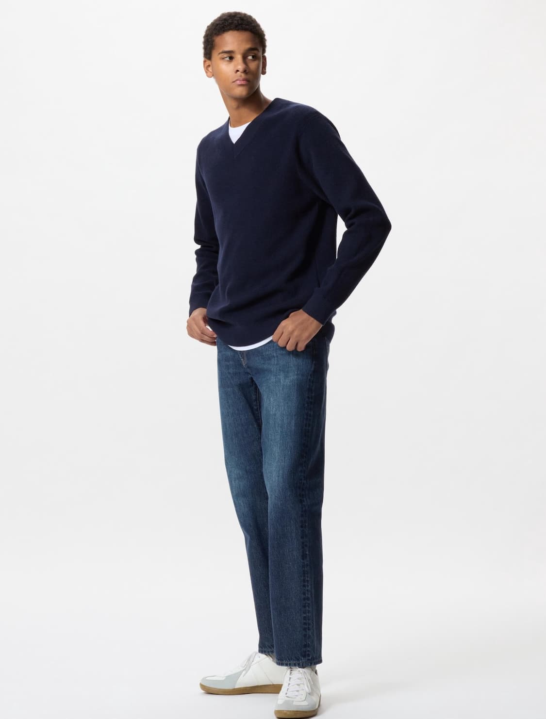 유니클로 레귤러 핏 진 청바지 상품이미지1