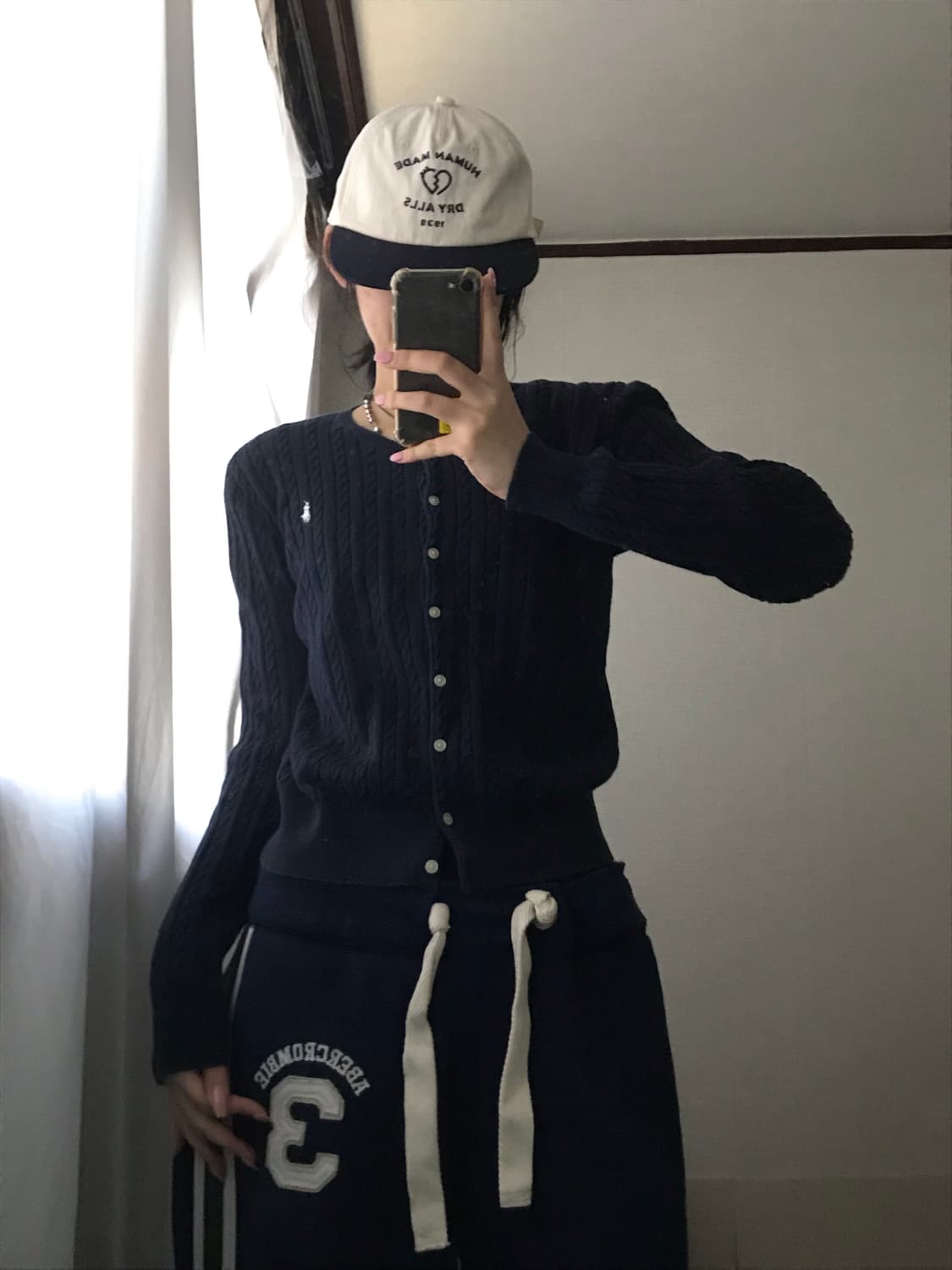 폴로 네이비 케이블 가디건 상품이미지7