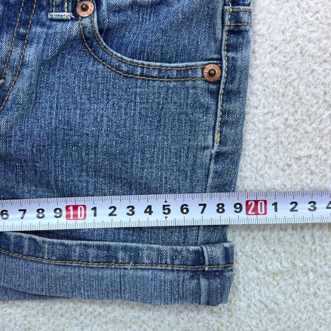 2T 리바이스 키즈 데님 반바지 0317E 상품이미지7