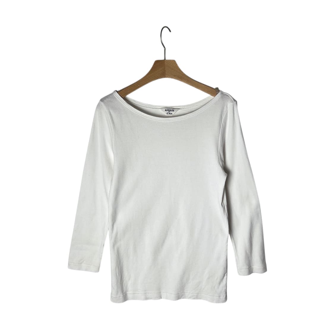 [Auralee] 오라리 x 예나 21SS 보트넥 티셔츠 상품이미지1