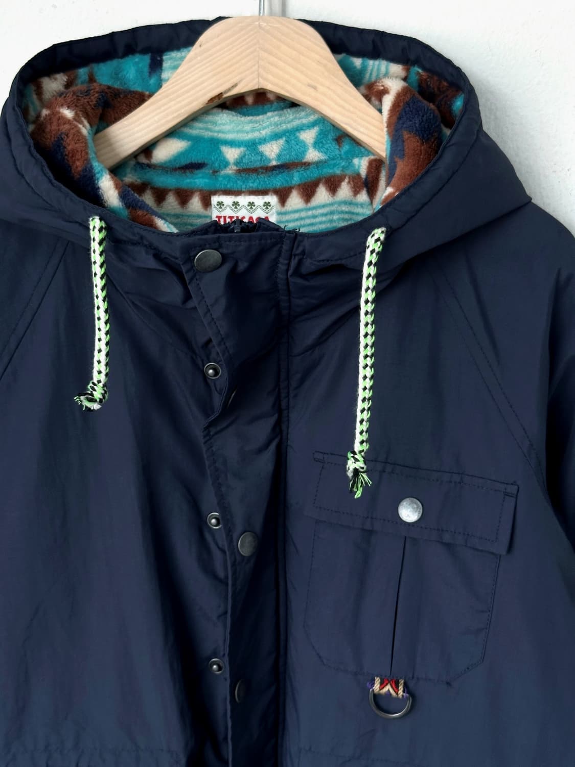 Washed nylon fleece liner hooded utility 상품이미지3