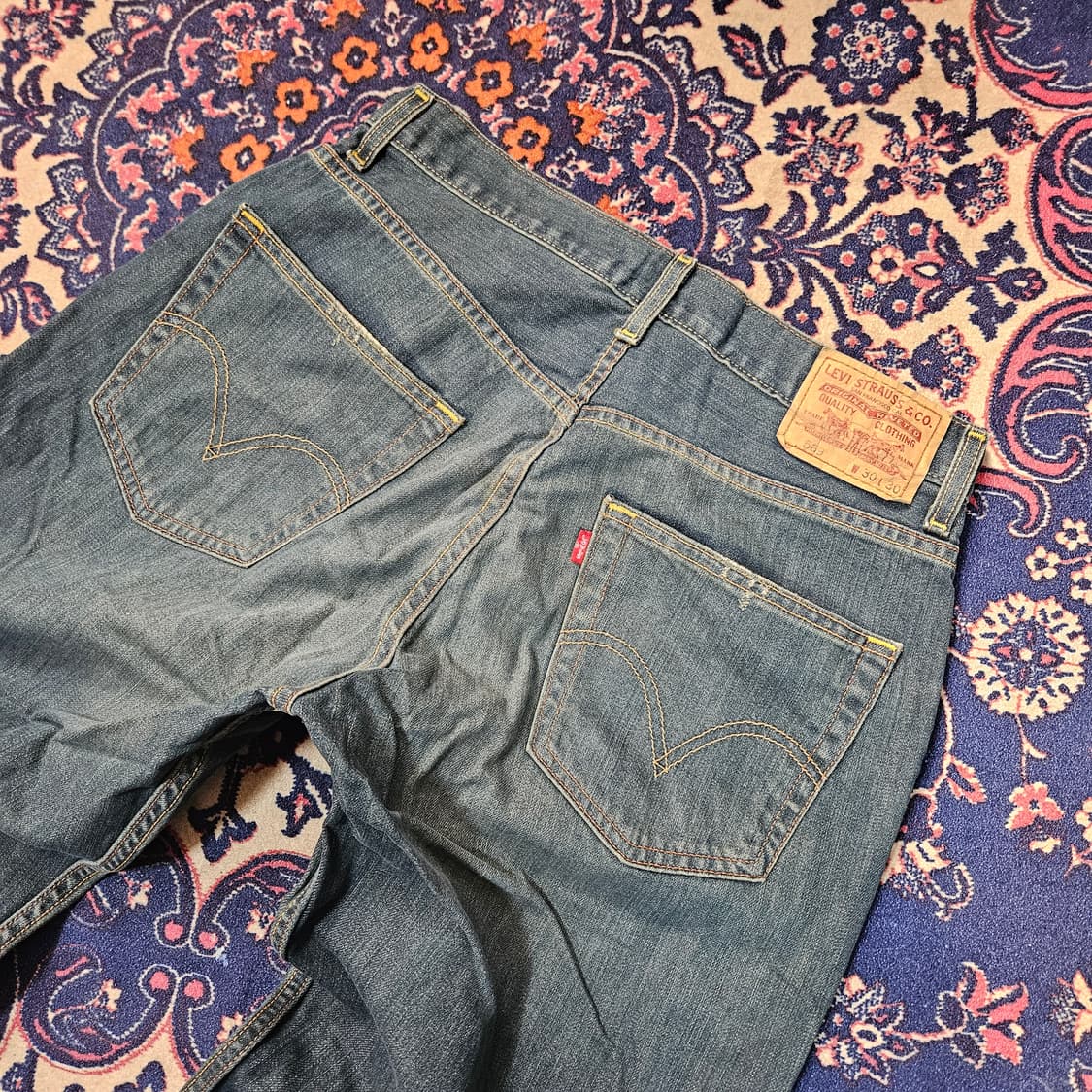 리바이스(Levis) 00's No.569 루즈 스트레이트 데님 상품이미지4