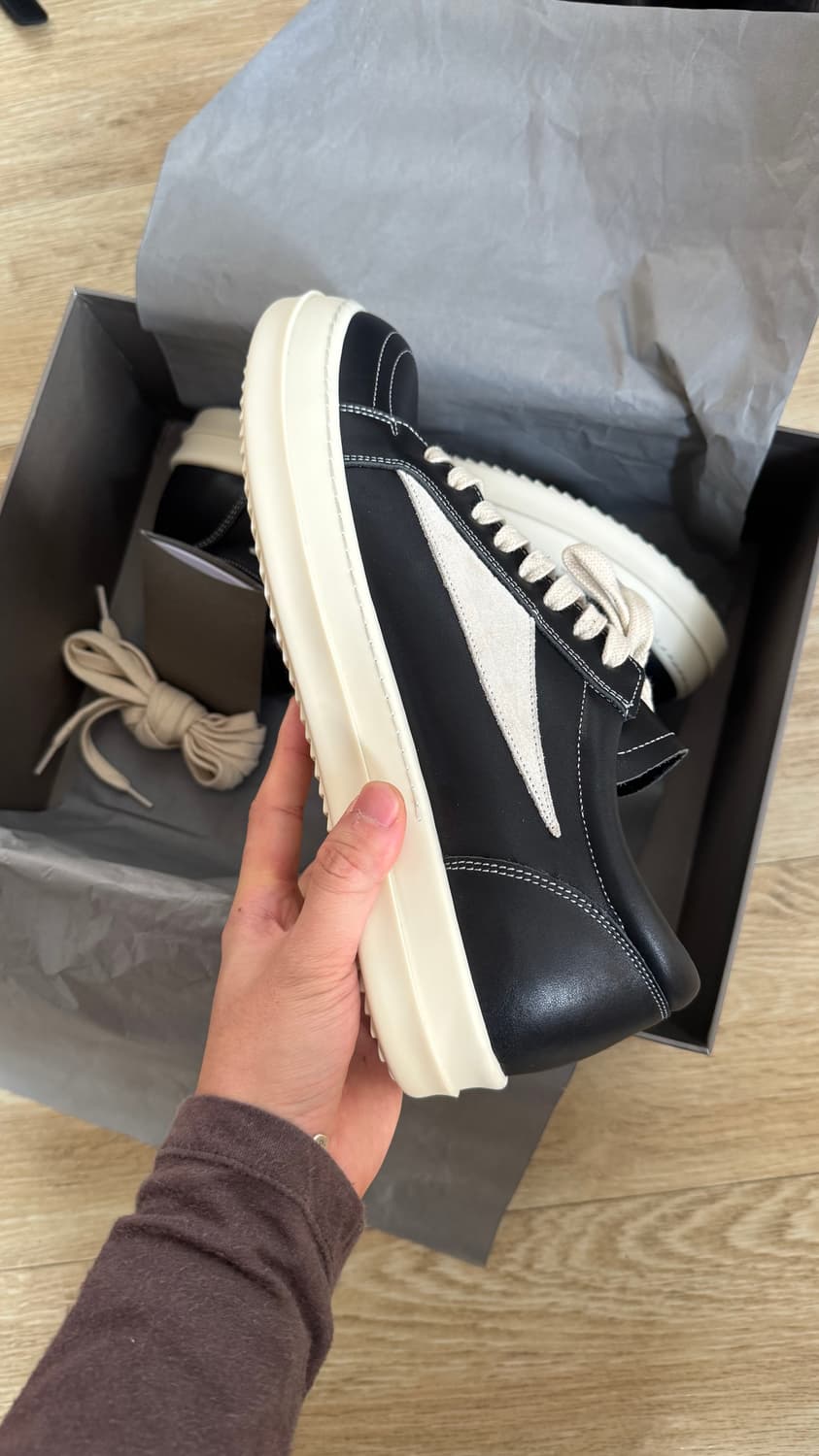 릭오웬스 반스 Rick Owens Vintage Sneaks 상품이미지5