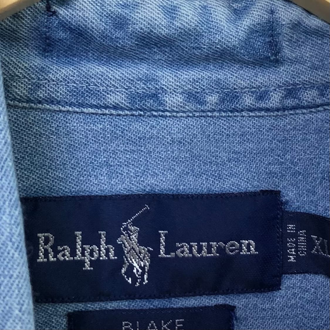 XL 폴로 데님 셔츠 상품이미지3