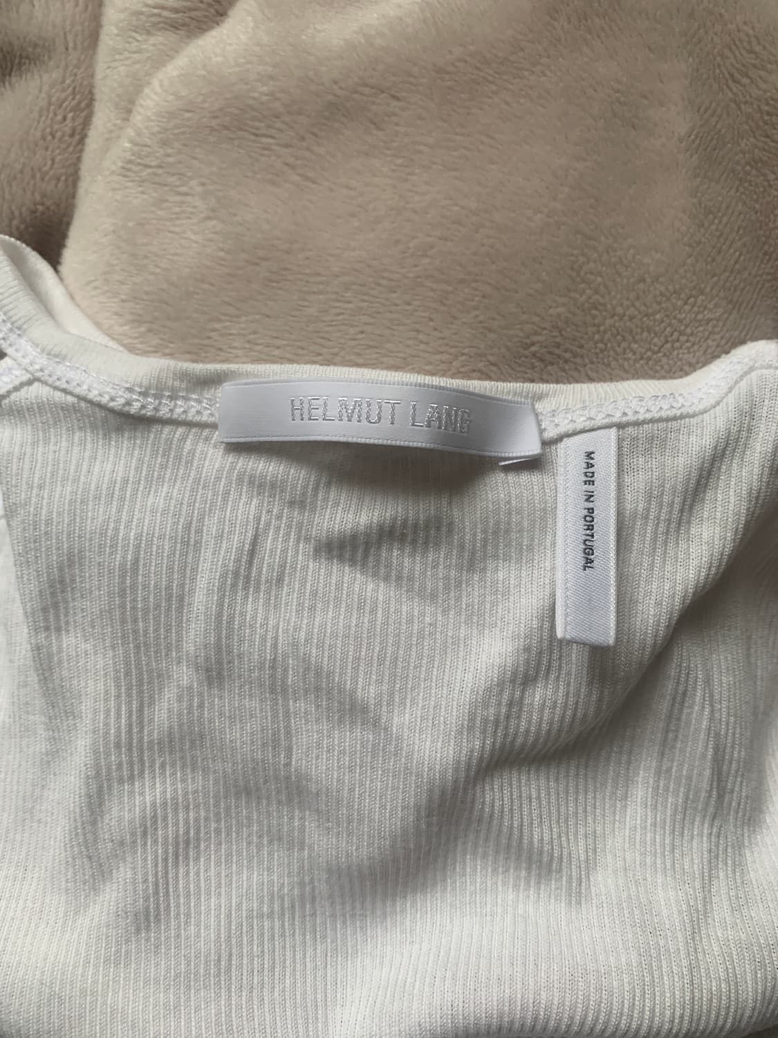 Helmutlang slash long sleeve top (xs) 상품이미지3