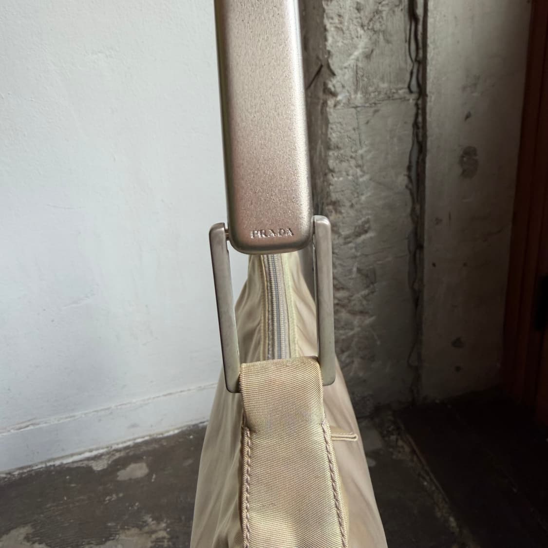 early 00s 프라다 포코노 플라스틱 핸들 숄더 백  상품이미지8