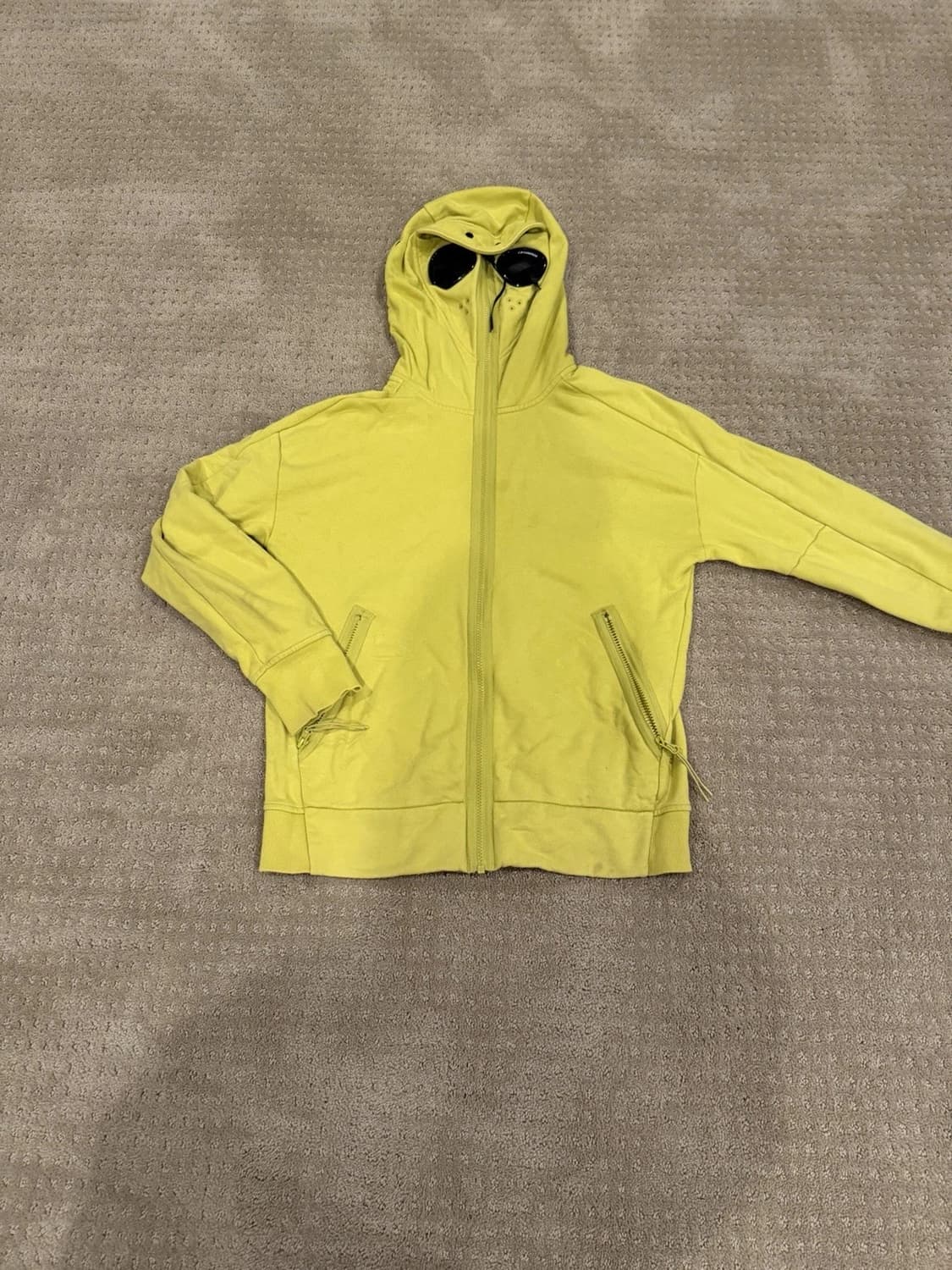  C.P. 컴퍼니 다이고날 레이즈드 고글 풀 집업 후디 상품이미지1