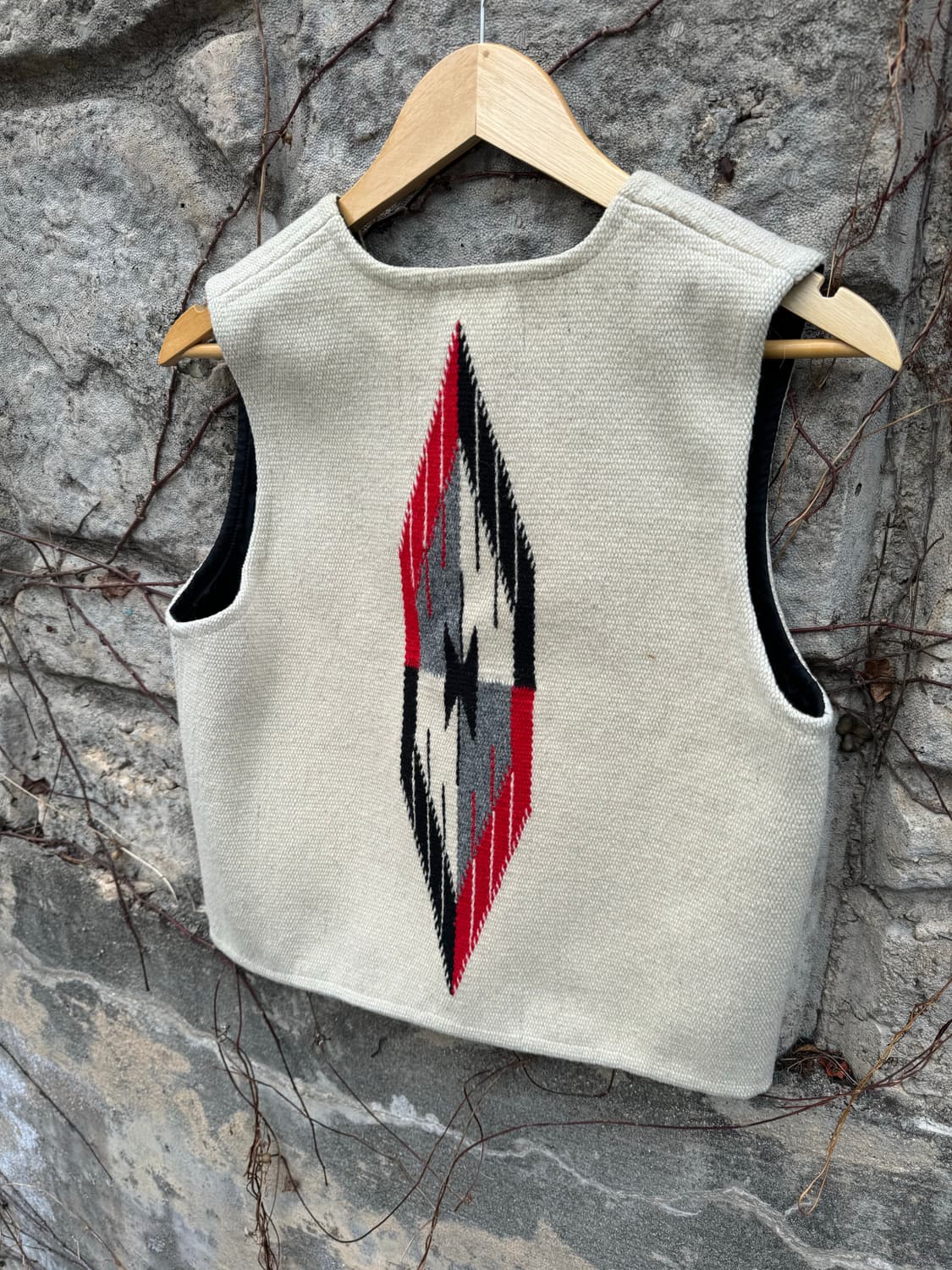 센티넬라 나바호 네이티브 패턴 웨스턴 오르테가 치마요 베스트 조끼 상품이미지5