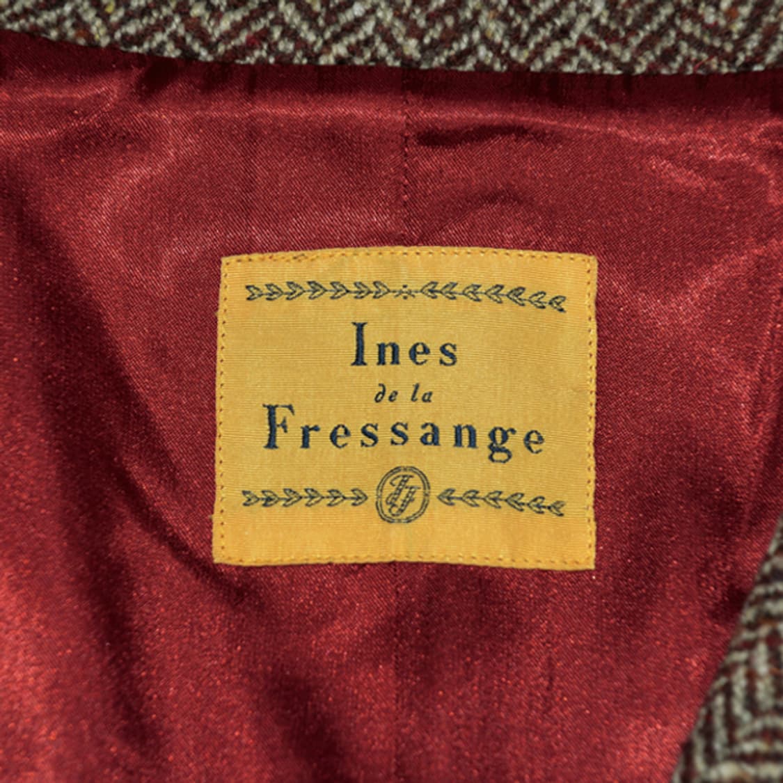 Ines de la Fressange 헤링본트위드코트 상품이미지7