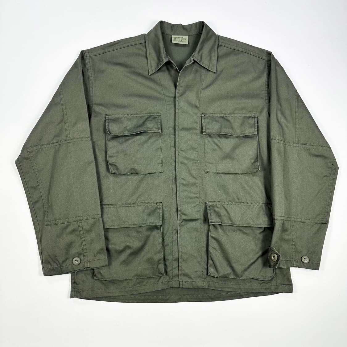 로스코 재팬 미군 복각 BDU 필드자켓 카키 실측L 상품이미지1