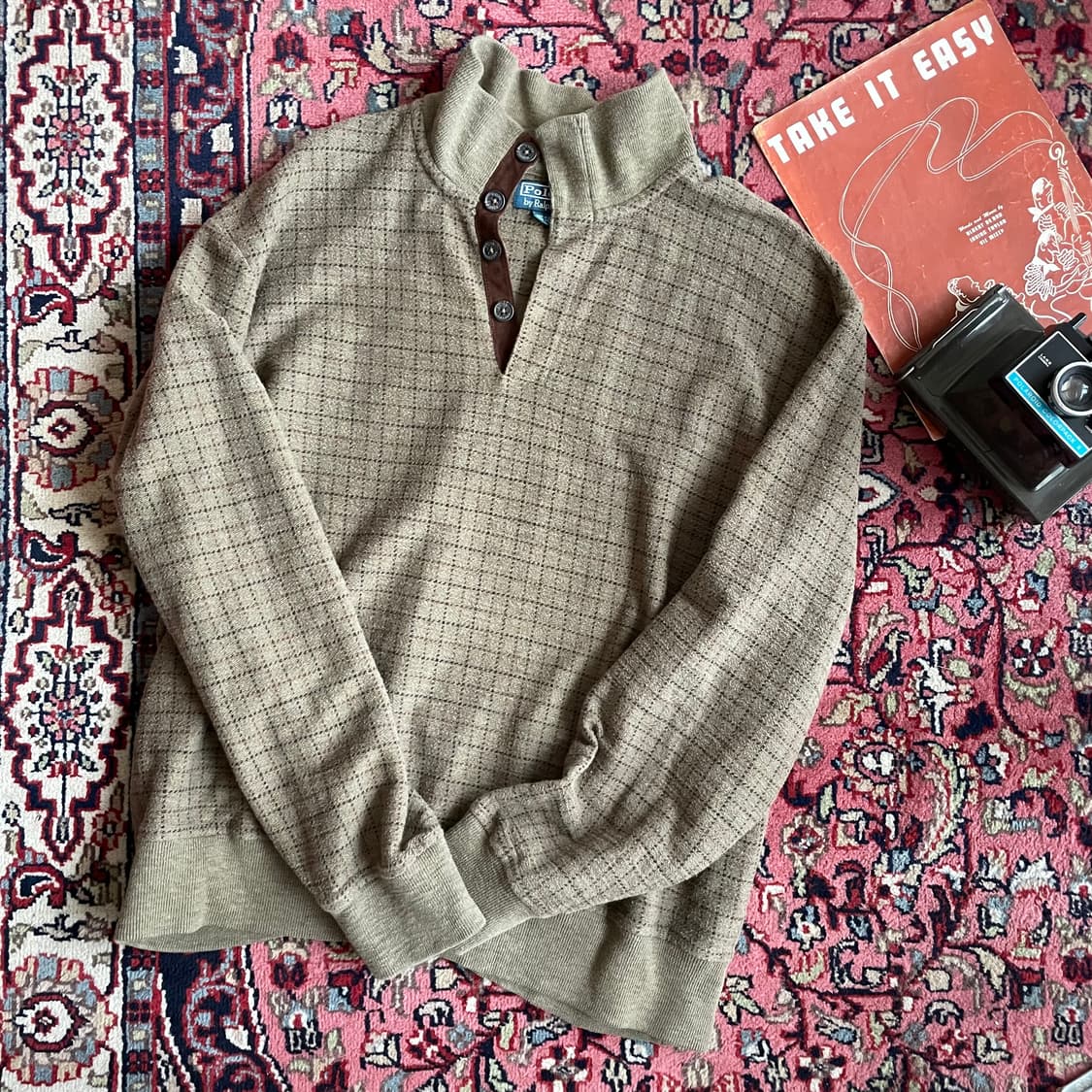 빈티지 헨리넥 탑 상품이미지6