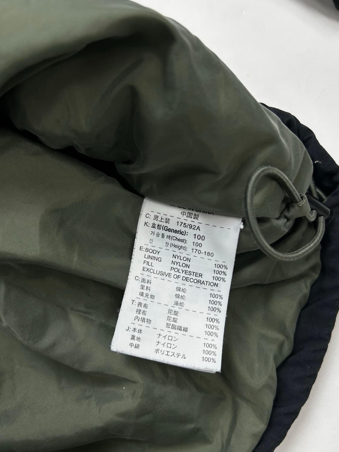 나이키 00s 패디드 후드 점퍼 L 상품이미지6