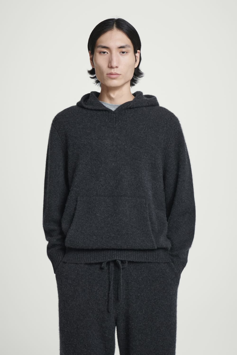 COS 보일드 캐시미어 후드티 M 사이즈 상품이미지2