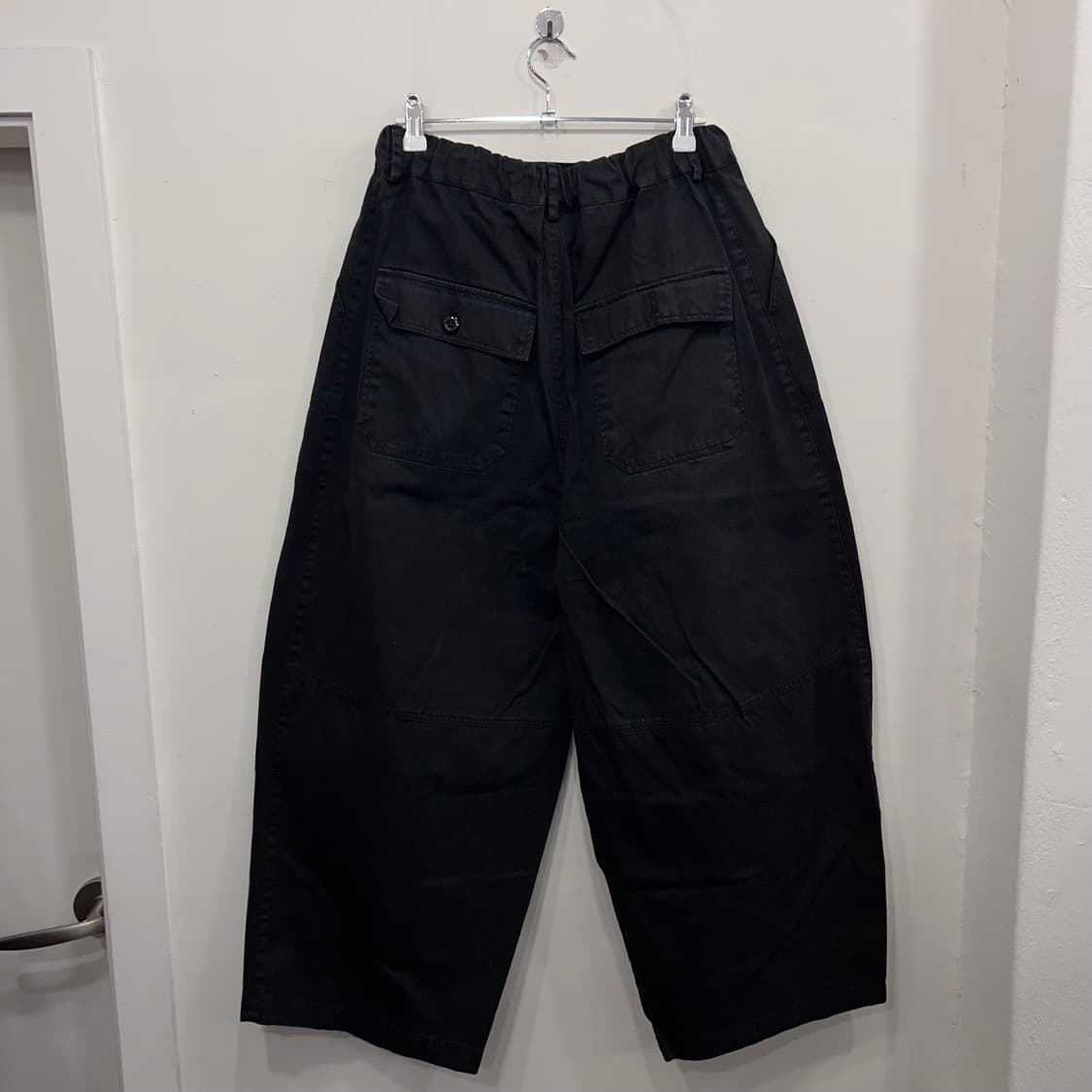 백밴딩 스트링 절개 코튼 벌룬팬츠 상품이미지5