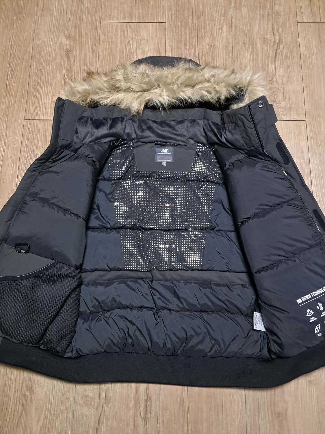 뉴발란스 숏패딩 남성S 새상품  상품이미지6