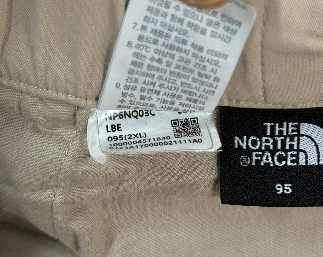 [37] 노스페이스 코튼 베이지 카고 바지 등산팬츠 상품이미지8