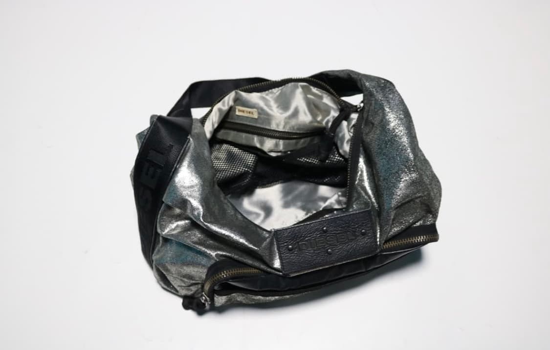 디젤 실버 숄더백 상품이미지6