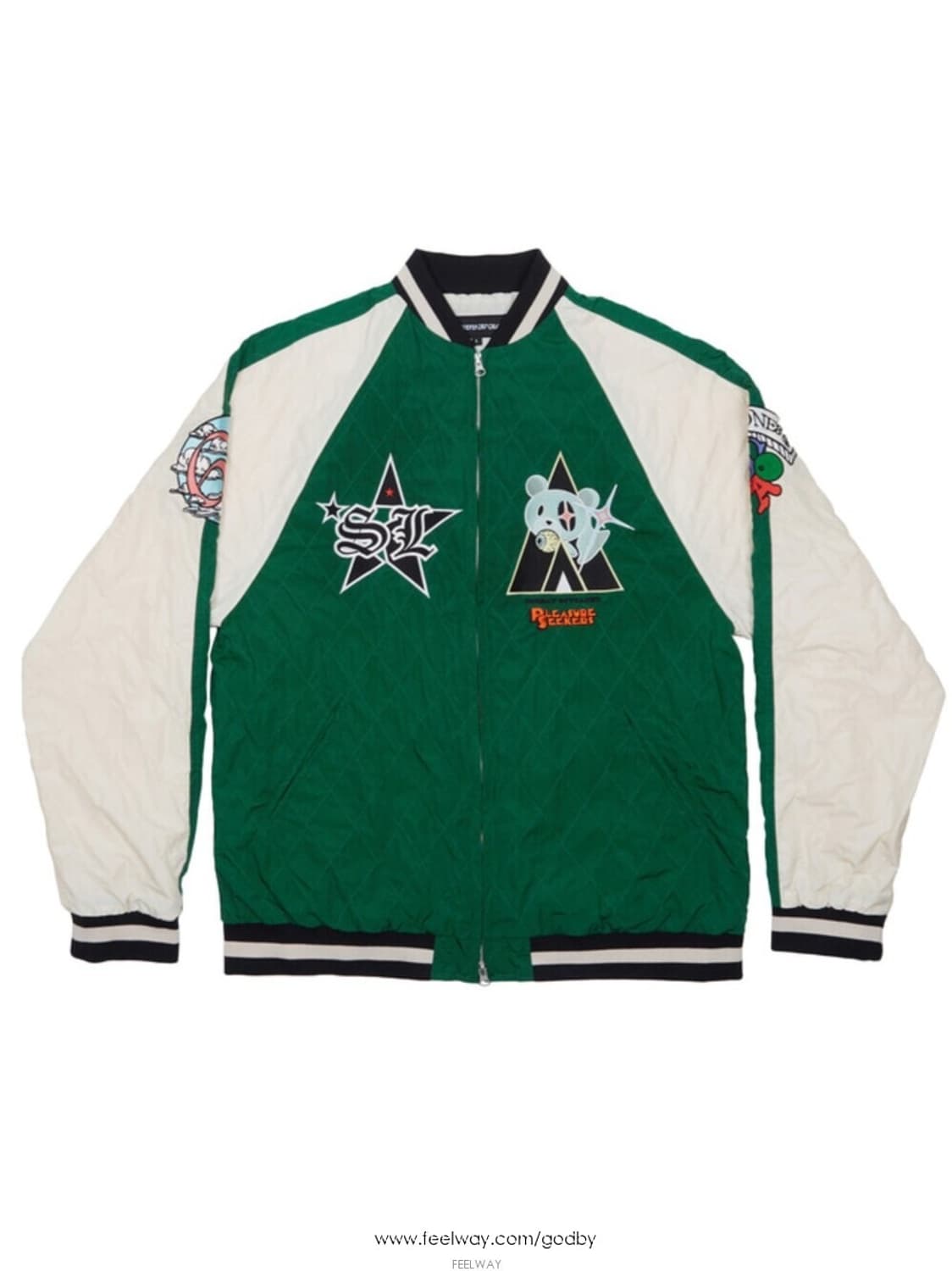 선데이오프클럽 수배니어 자켓 그린 L 상품이미지1