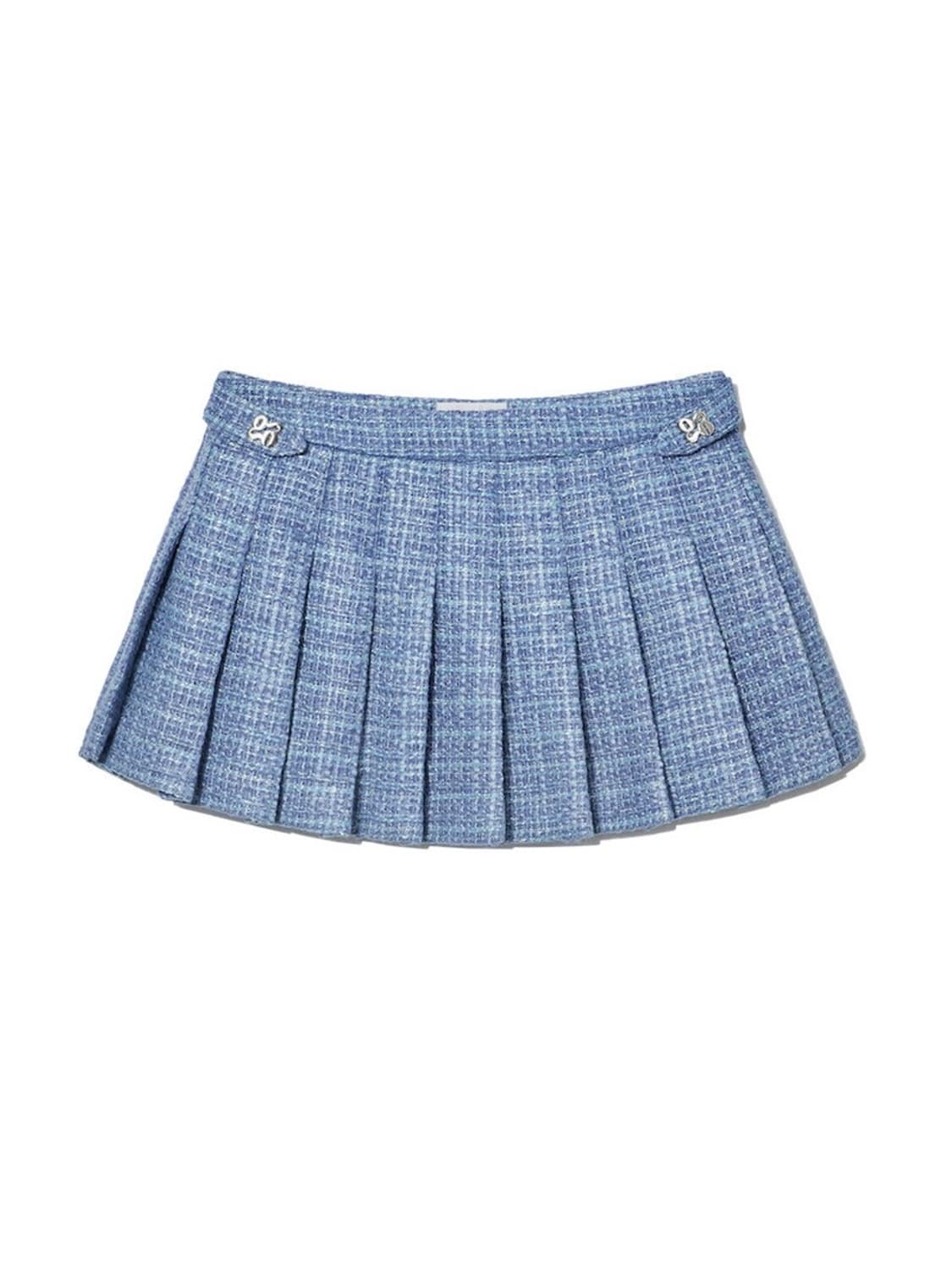 새상품 / 글로니 NELLE TWEED SKIRT(BLUE) 상품이미지1
