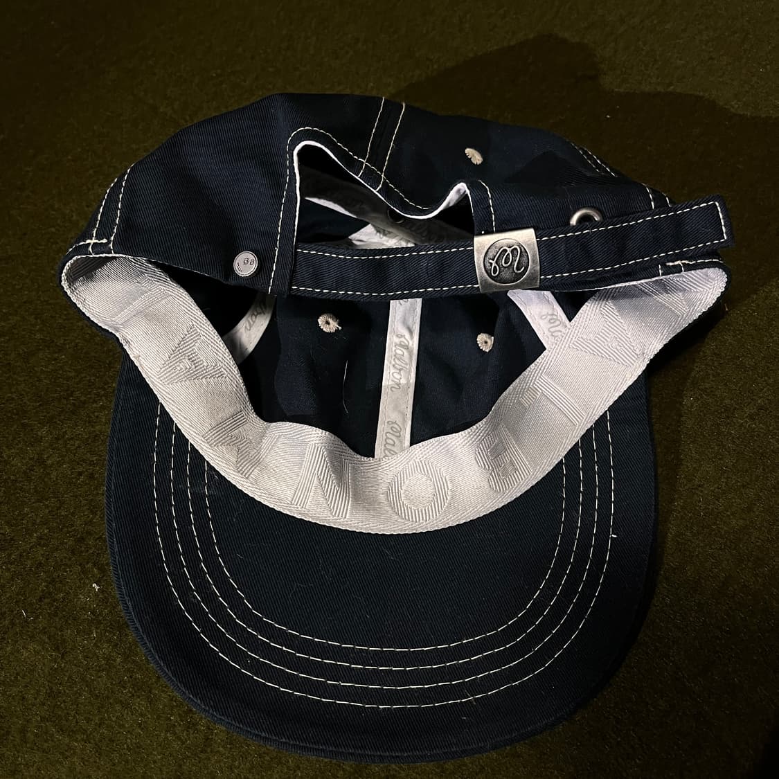 말본 레터링 자수 볼캡 상품이미지3