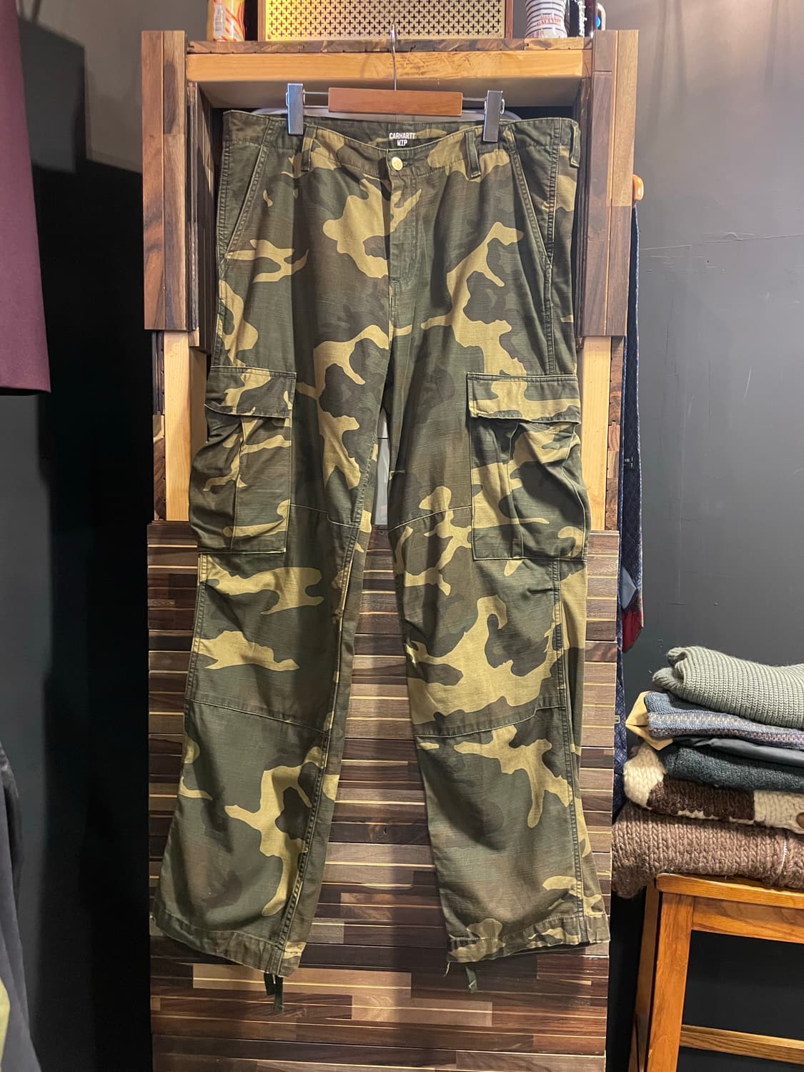Carhartt wip camo pants 상품이미지1