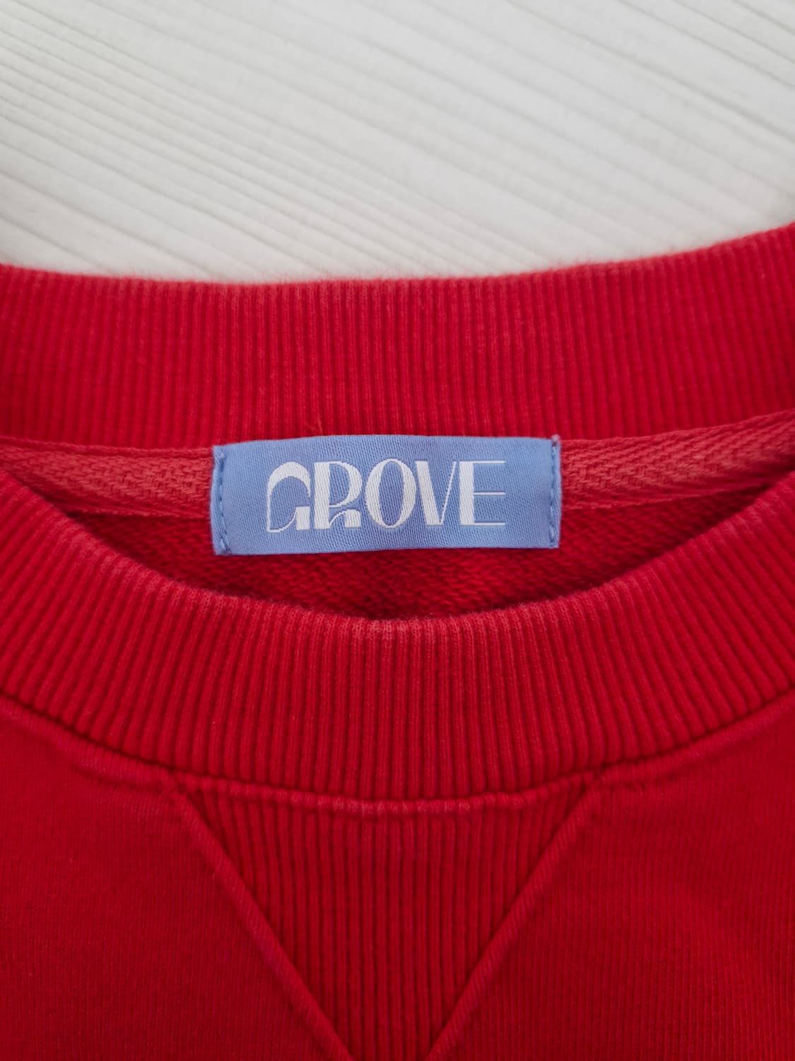 GROVE 그로브 GRVR 로고 스웻 셔츠 상품이미지7