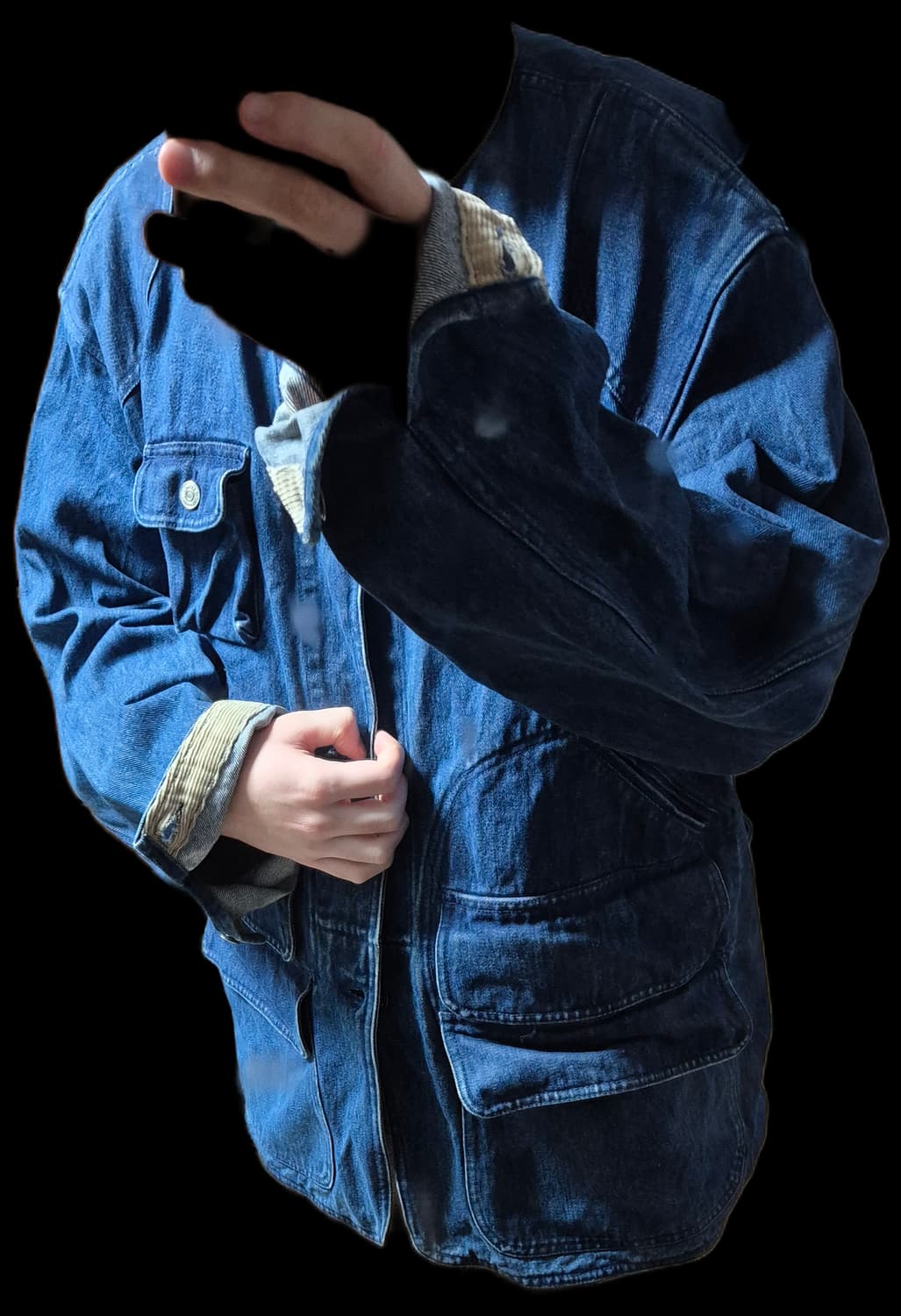 80's 폴로 랄프로렌 데님 헌팅 자켓 상품이미지7