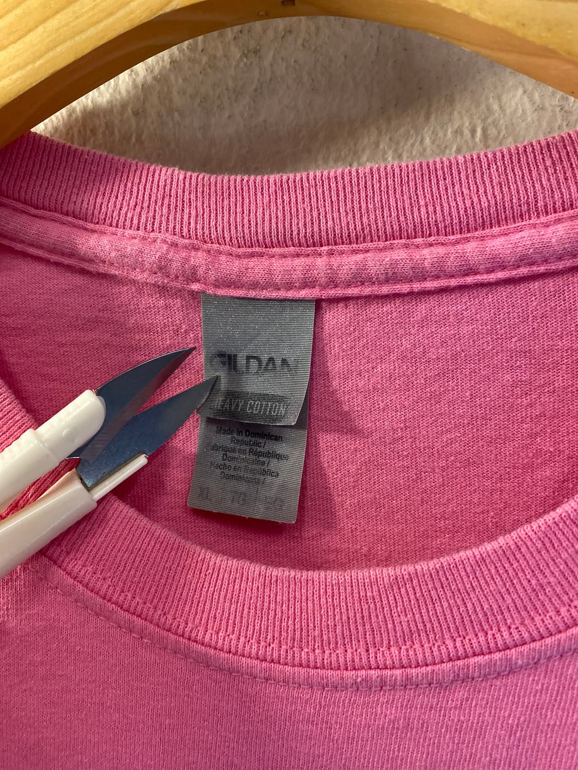 하드락 핑크 프린트 반팔티셔츠 XL 상품이미지3