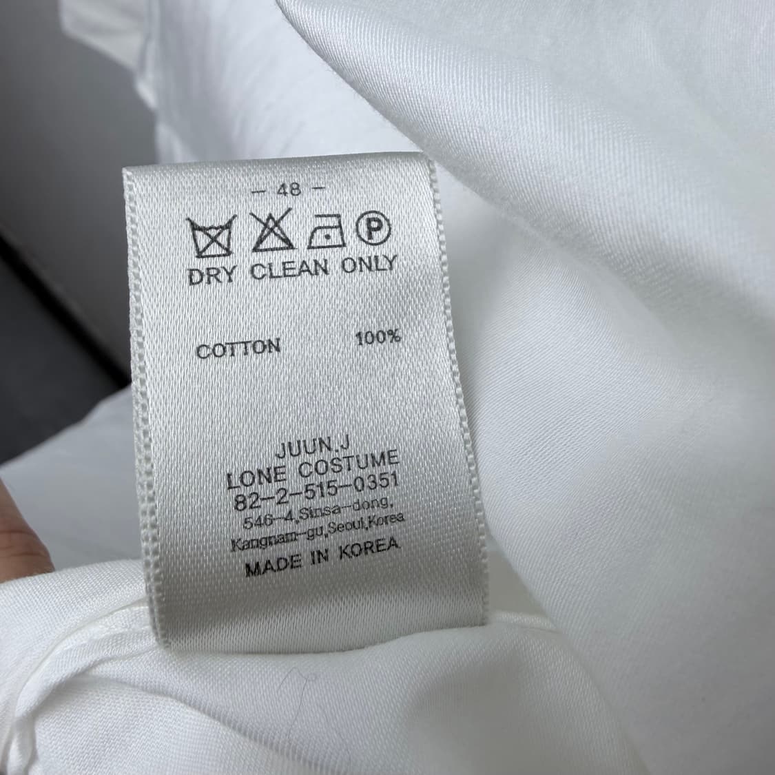 JUUN.J 준지 2008 S/S Collection Shirt 상품이미지7