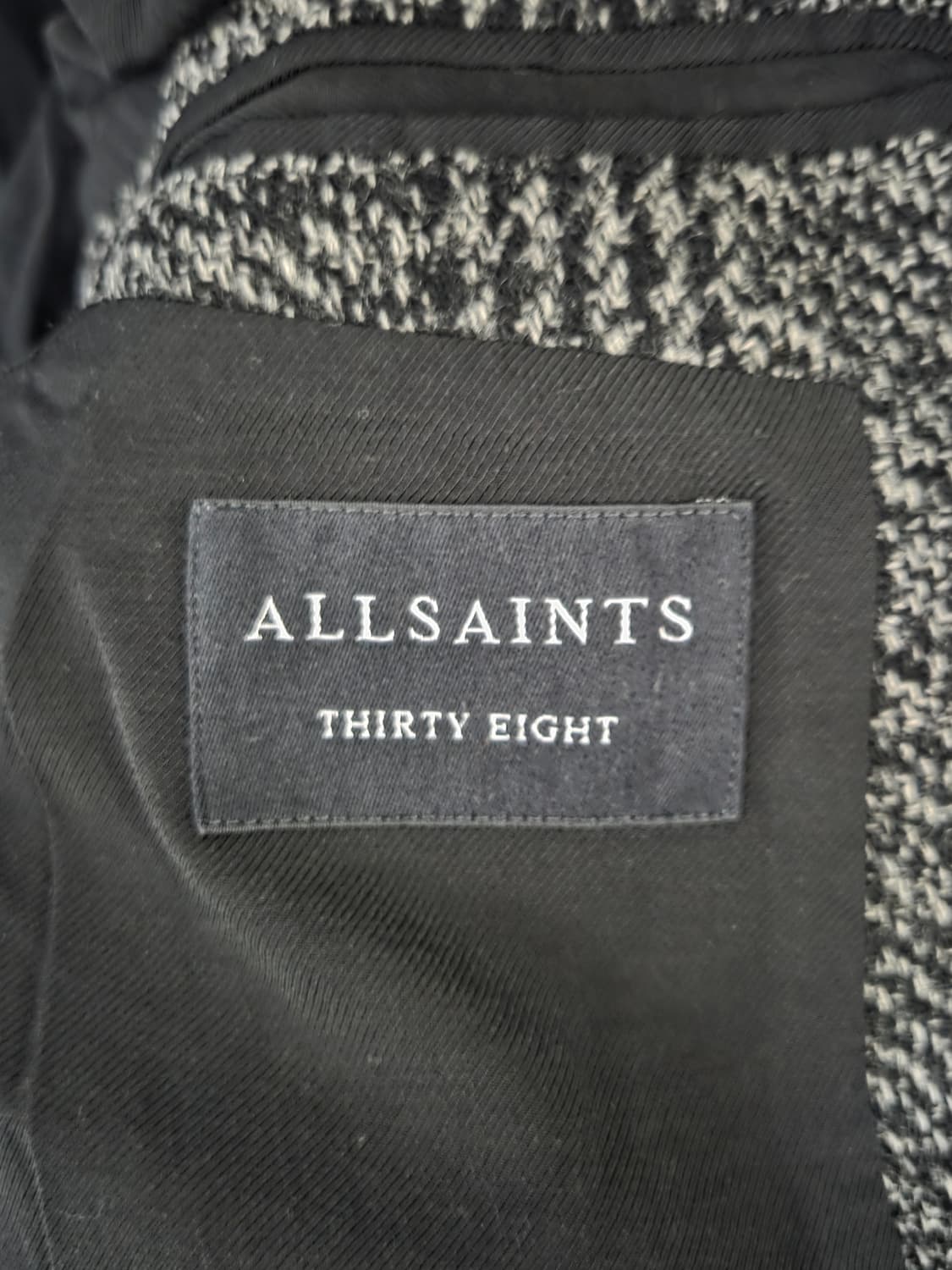 (정품) [올세인츠] 글렌 체크 윗락 코트 | 00046 상품이미지3