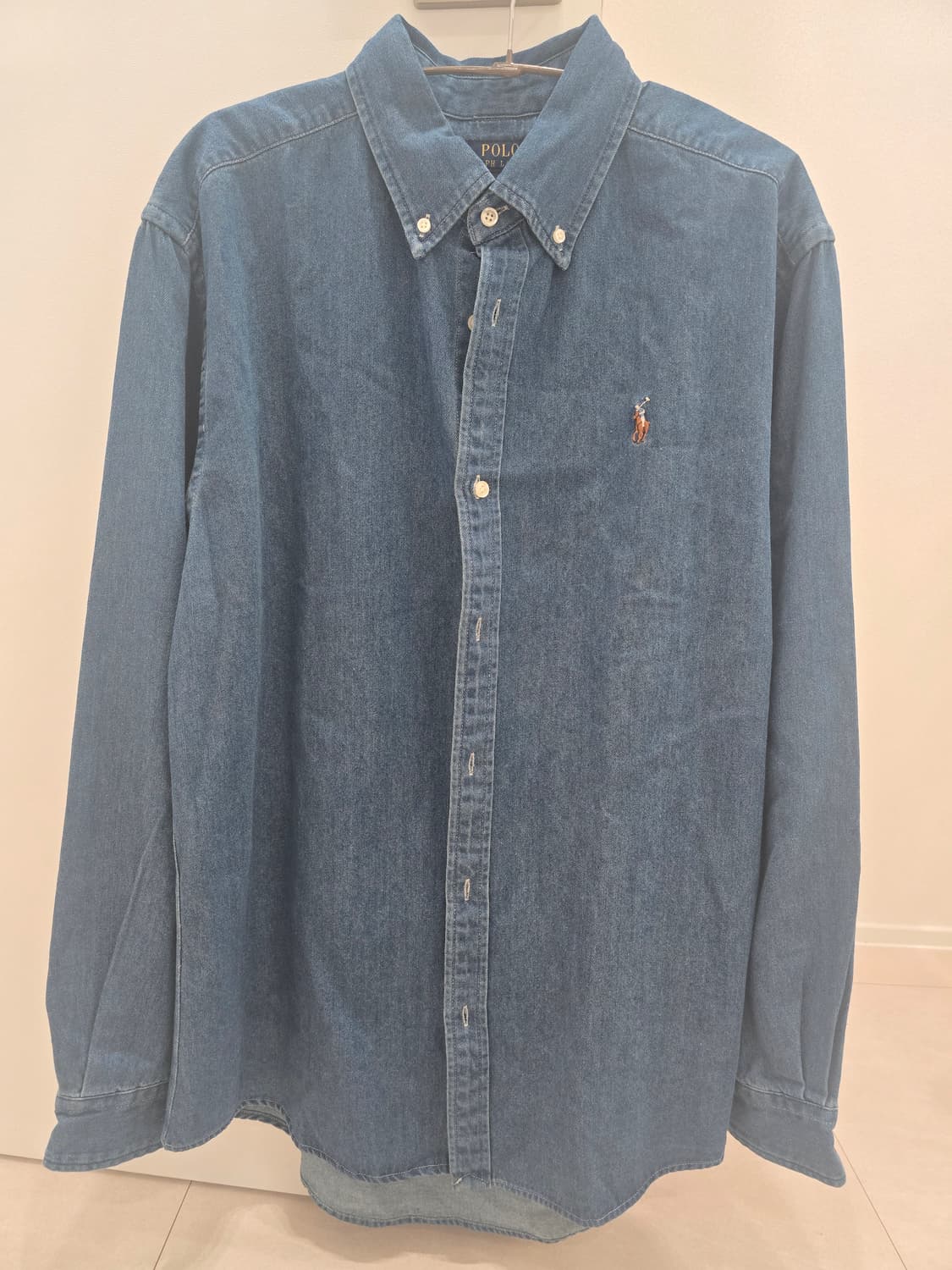 폴로 랄프로렌 데님셔츠 xxl 상품이미지1