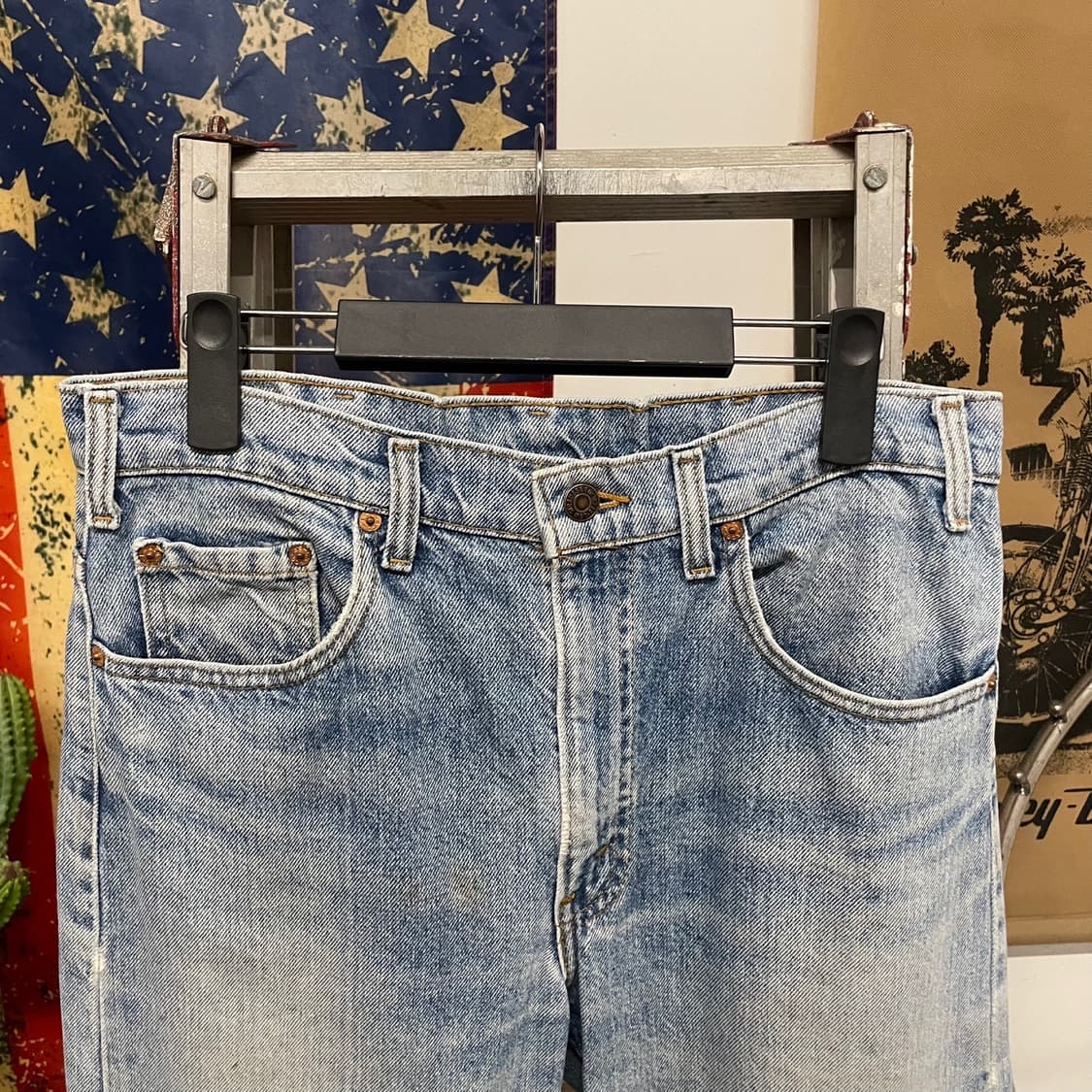 90s Levis 리바이스 505 레드택 다트포드 워싱 데님 팬츠 상품이미지3