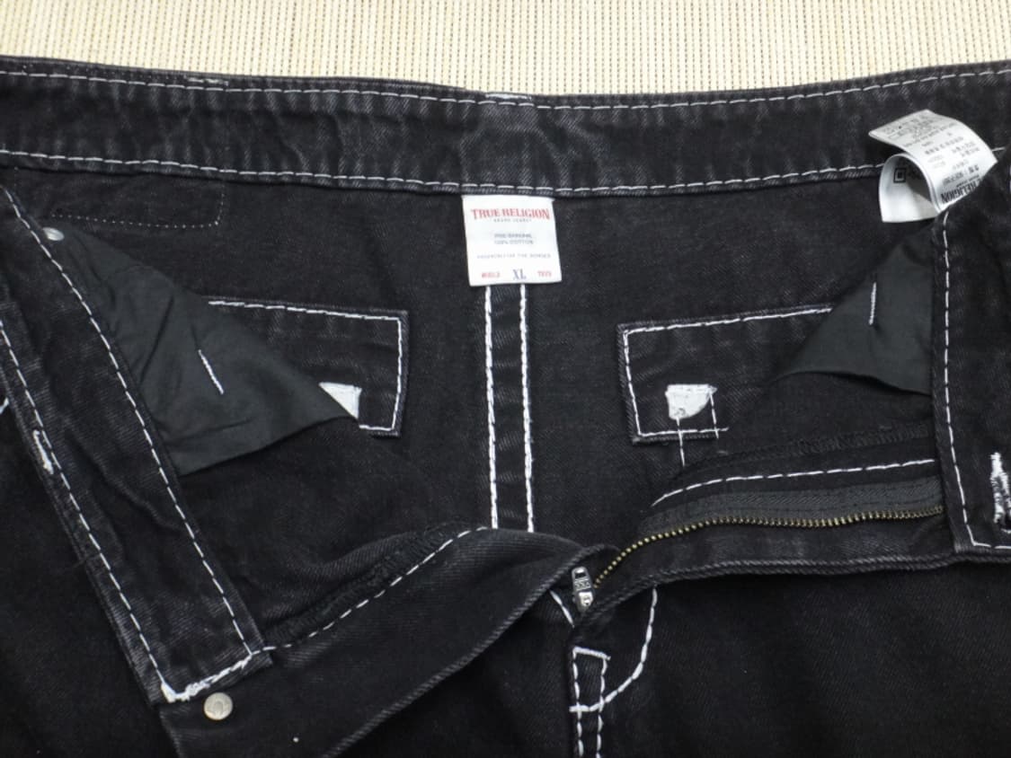 (36인치) 트루릴리젼 남성 카고 와이드 데님 팬츠 상품이미지7