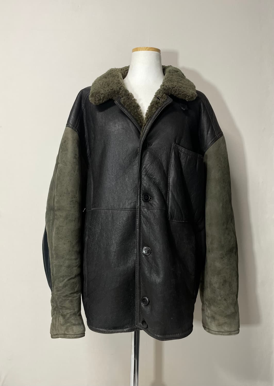 80‘s 지안프랑코 페레 램스킨 무스탕 상품이미지2