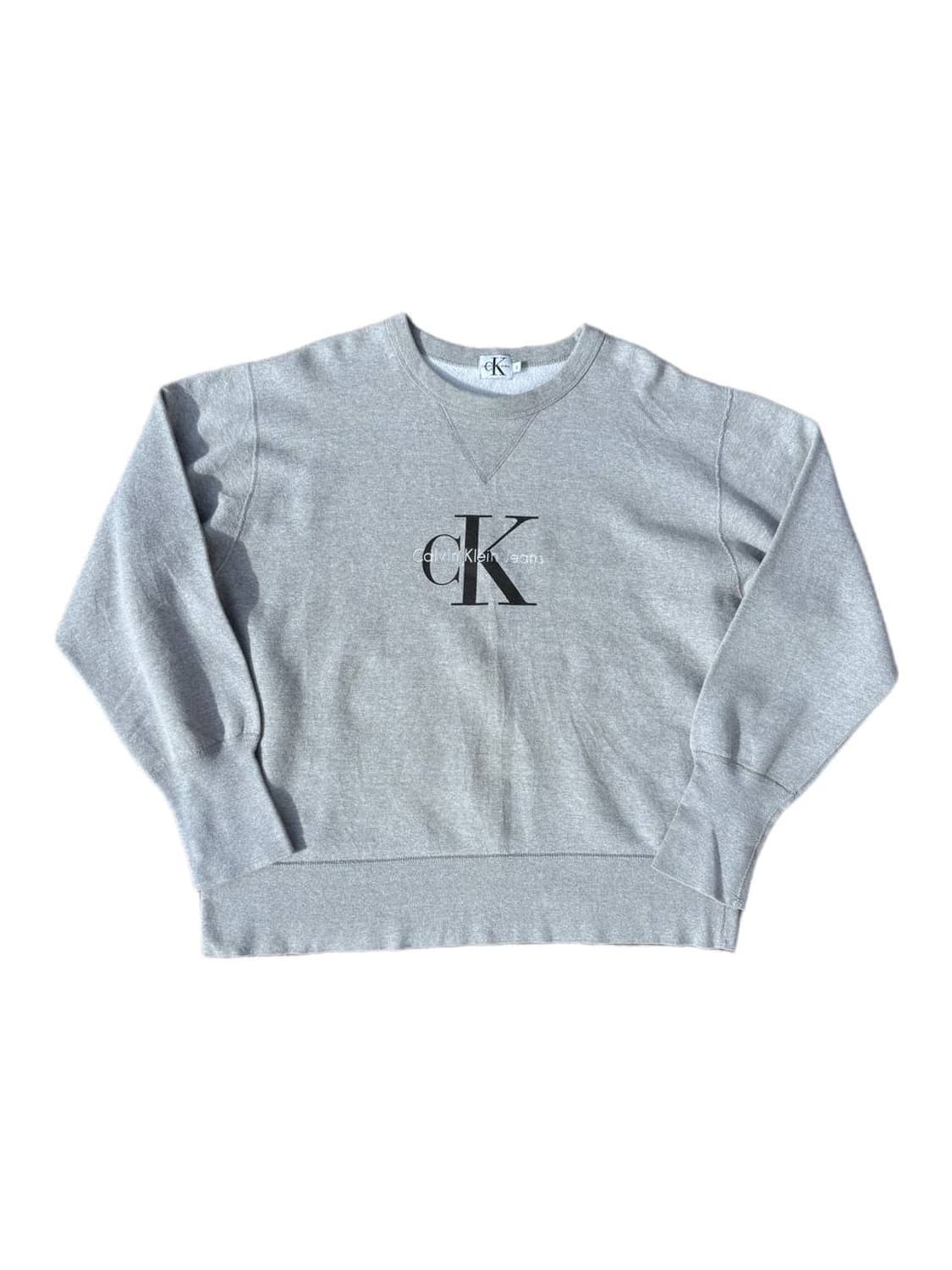 90s CK logo spell out sweatshirts 상품이미지1