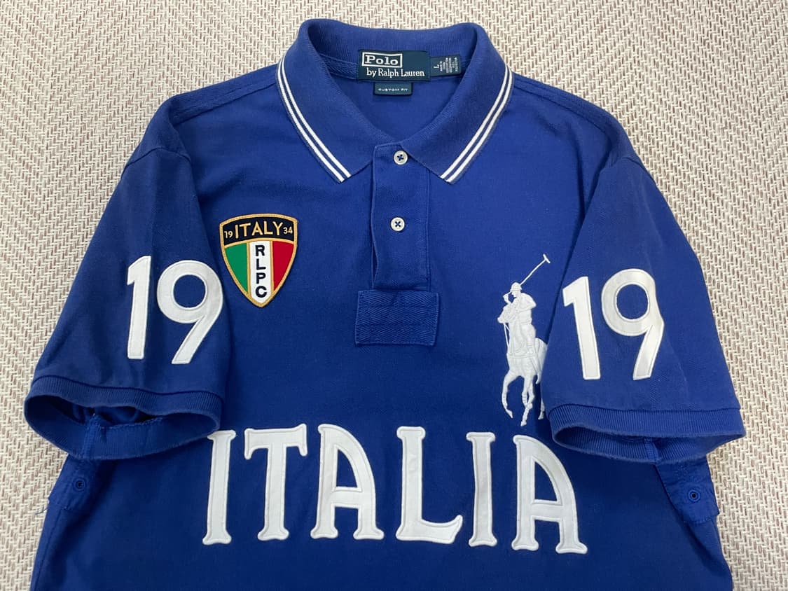 폴로랄프로렌 이탈리아 럭비 카라 반팔티셔츠 J03748 상품이미지1