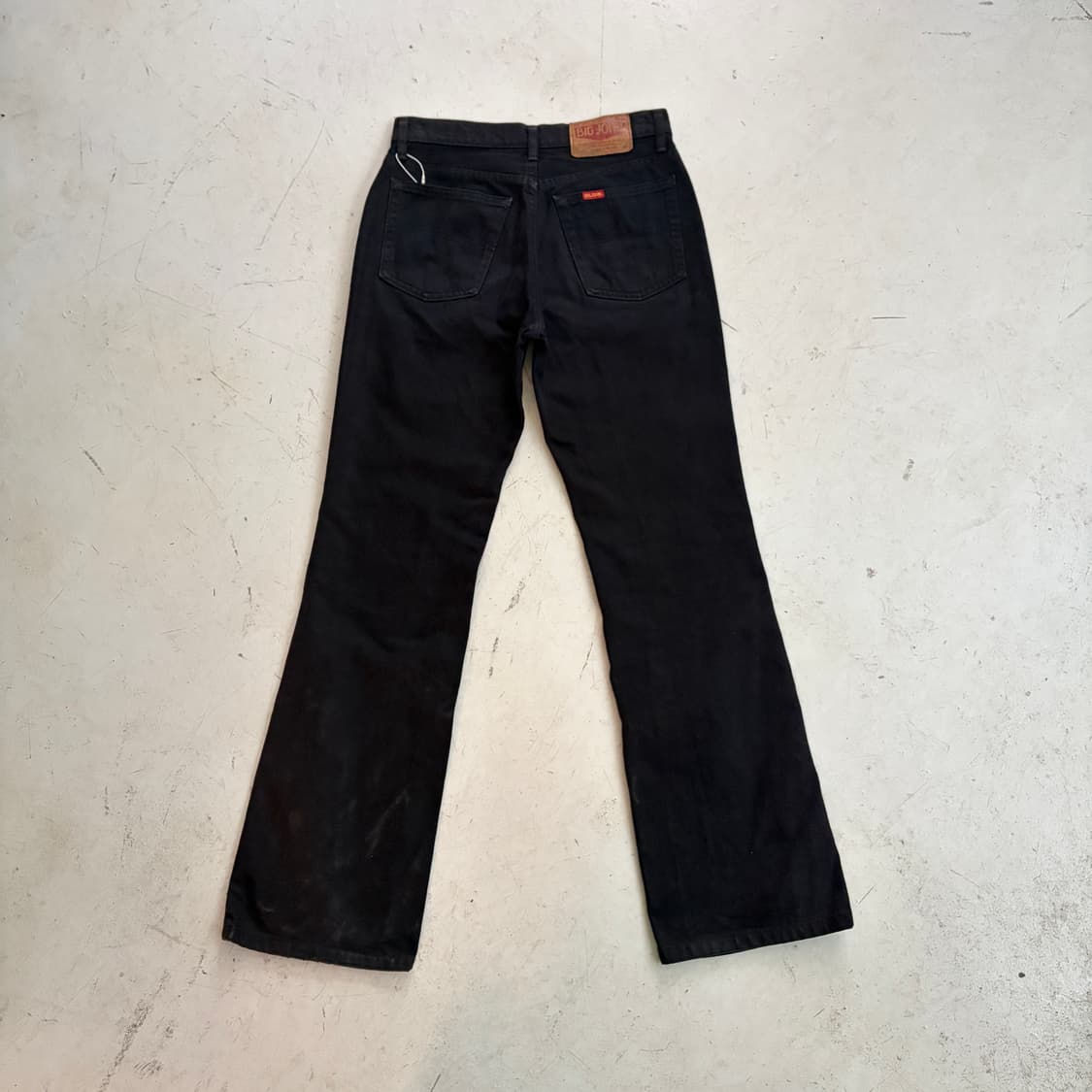 BIG JOHN 빅존 빈티지 부츠컷 블랙 코튼팬츠 29 상품이미지8