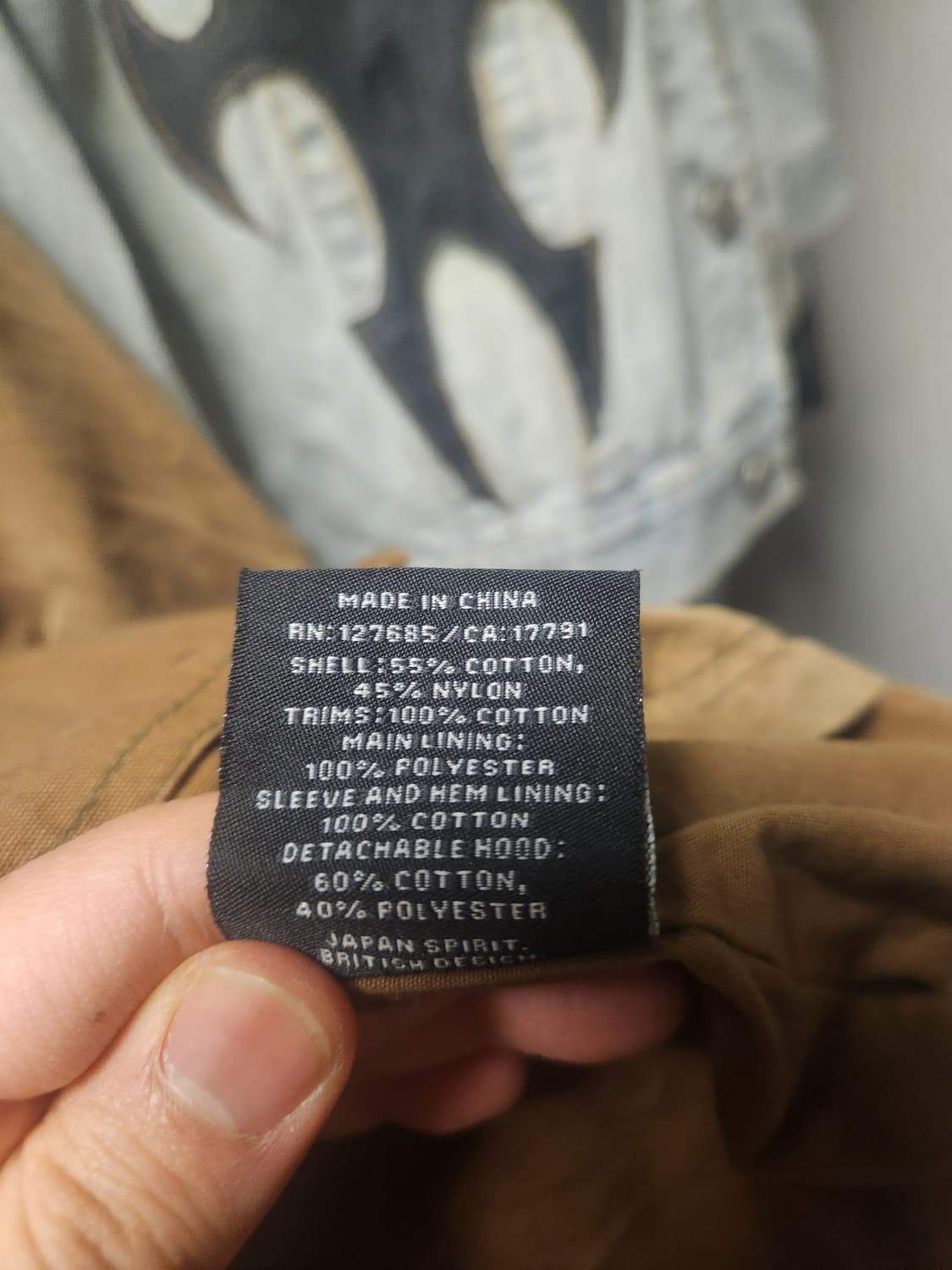 슈퍼드라이 야상 점퍼 M 상품이미지3