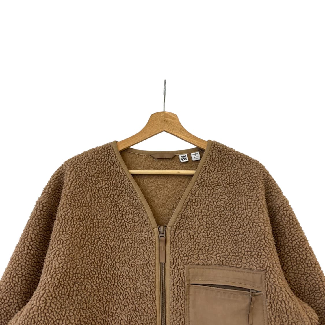 유니클로u 보아 플리스 가디건 상품이미지2