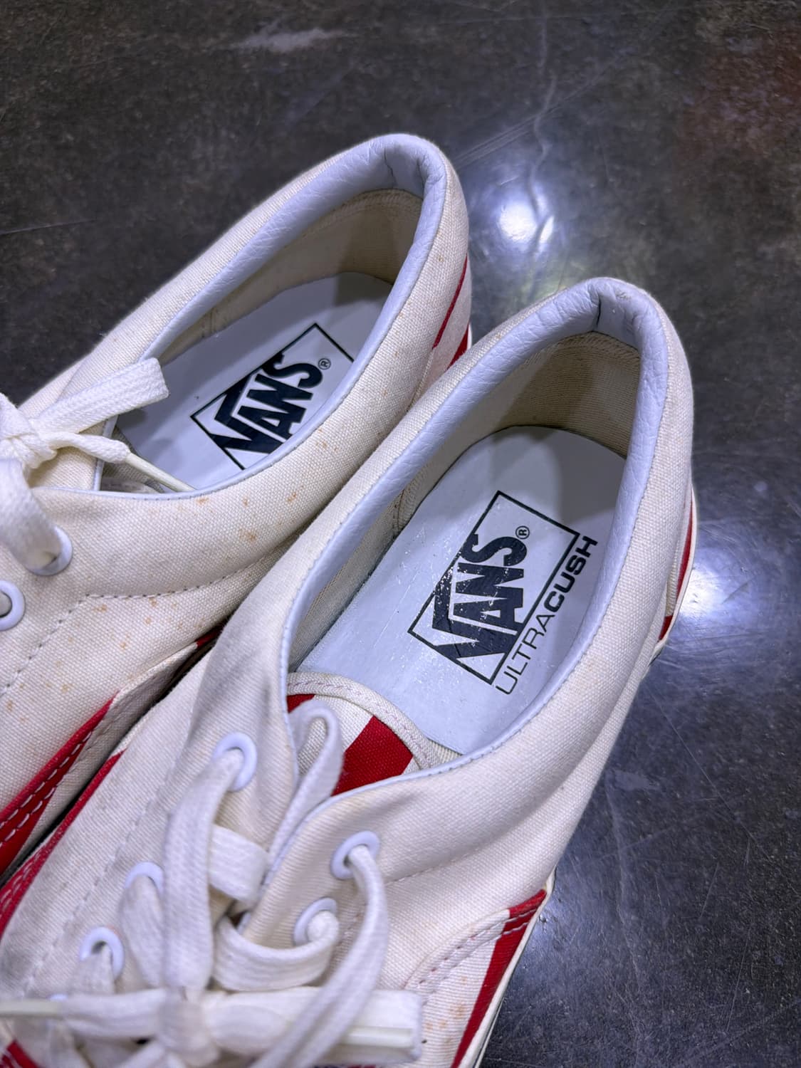 반스 레드 스트라이프 에라 애너하임 스니커즈 슈즈 270 상품이미지5